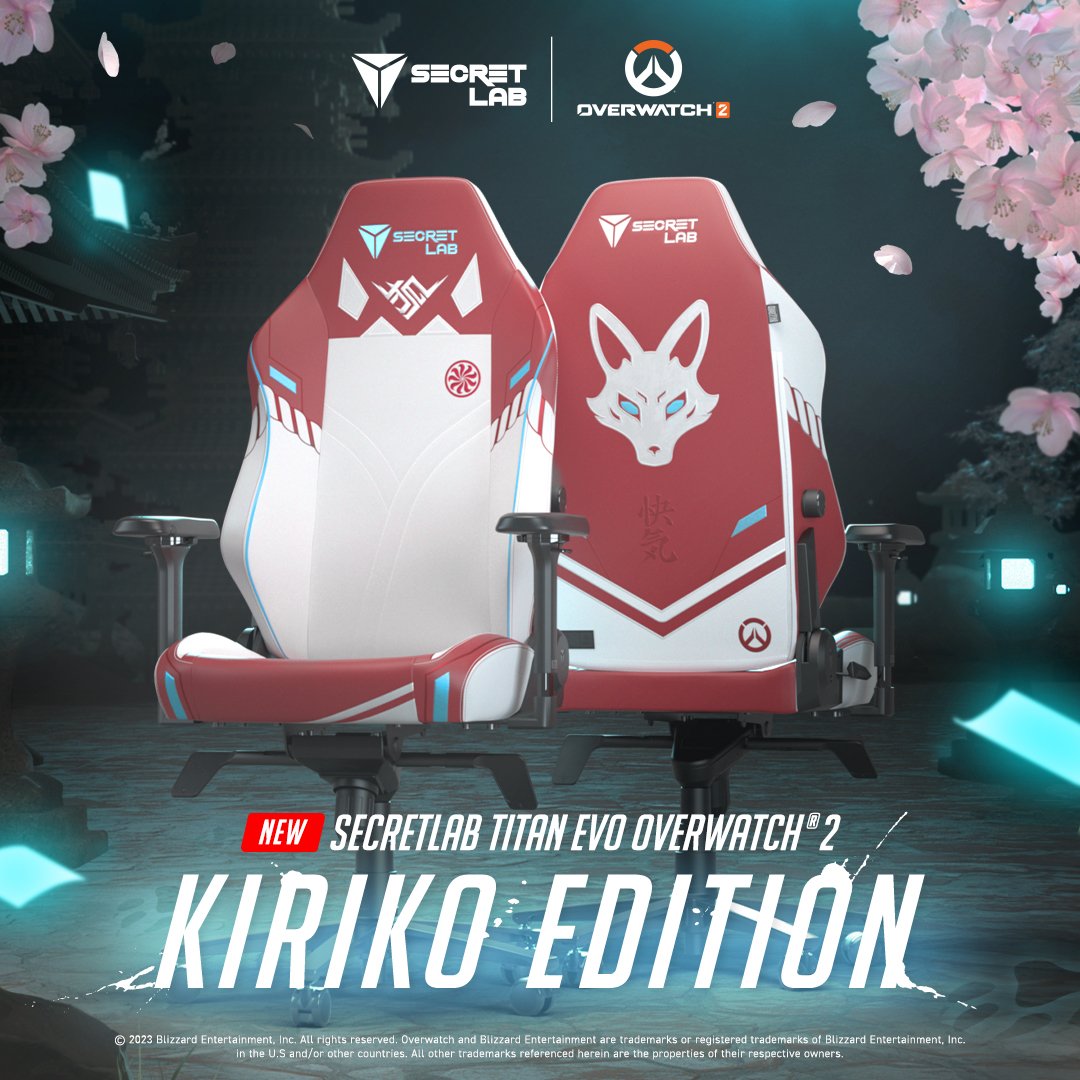 E__Collab's tweet photo. SecretLab x Overwatch 2 🦊

Another one.☝️

Nouveau design pour la "TITAN Evo", cette fois-ci c'est Overwatch 2 qui est à l'honneur avec la "Kiriko Edition".

Les précommandes sont déjà disponibles, la chaise sera disponible en début février.

💶 624€

#secretlab #Overwatch2 #Kiriko