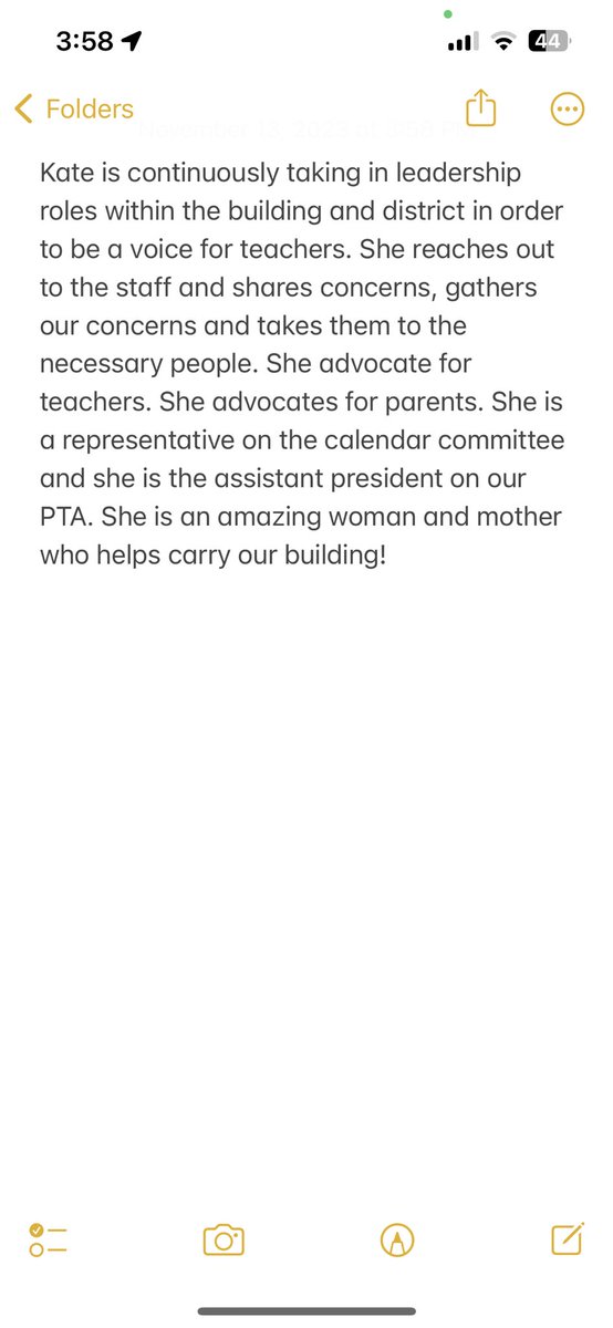 NEAIndependence's tweet photo. Teacher Shout Out: Kate Miller https://t.co/zRtBr1hxBC