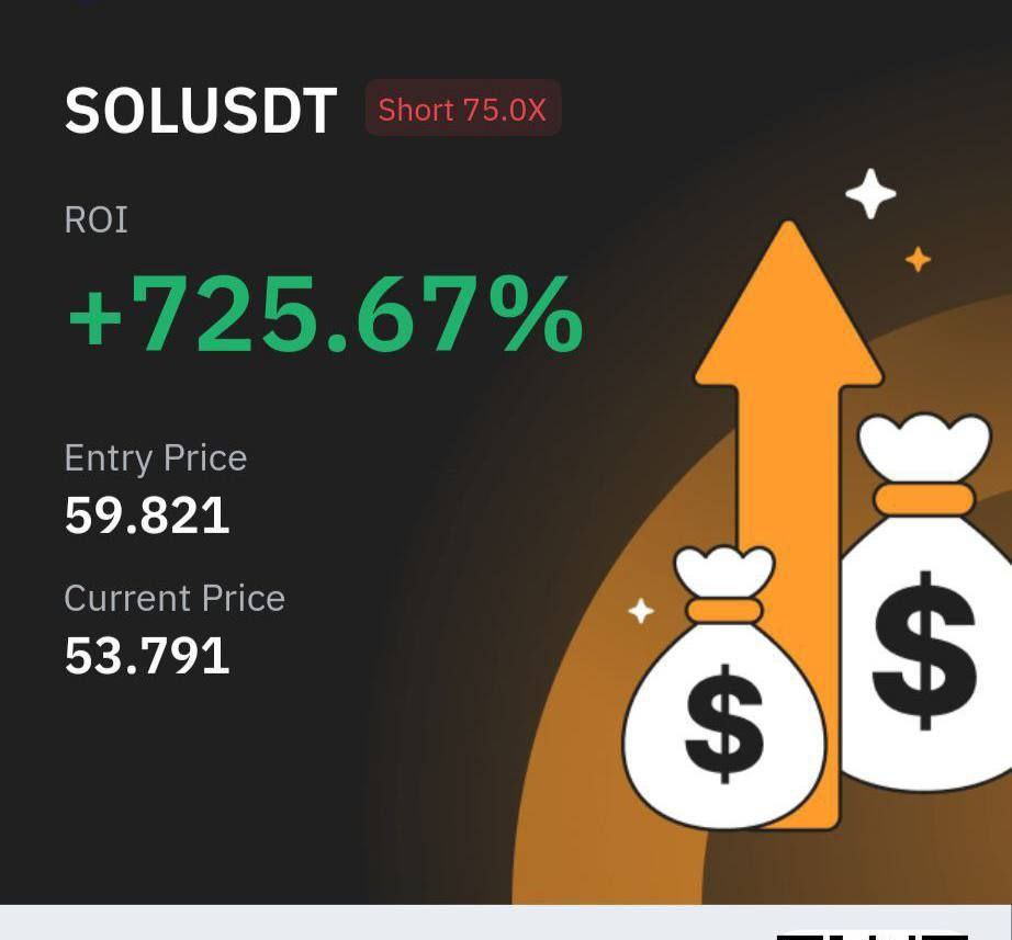 #SOL/USDT KISA🛑

GİRİŞ TÜRÜ: LİMİT

GİRİŞ :59.821

TR: 51.370

Zararı durdur❌: 61.334