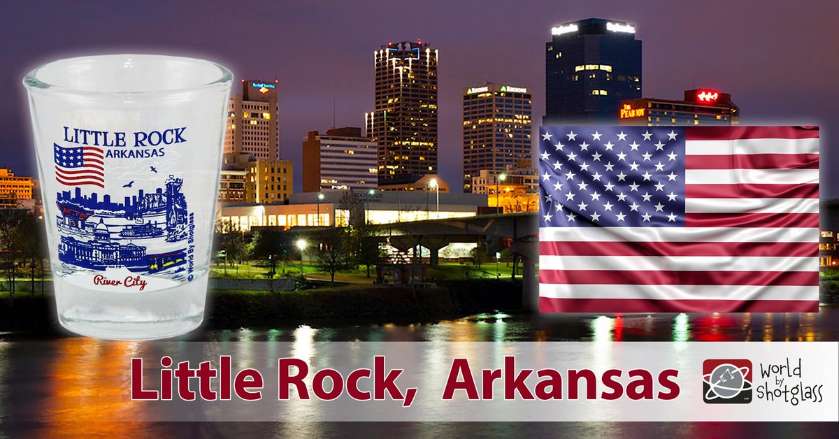 Did you know that Little Rock is the capital and most populous city of the U.S. state of Arkansas.?

Get your special Little Rock products today: bit.ly/2QZmDqz

#LittleRock #WorldByShotGlass #Shotglass #VisitLittleRock