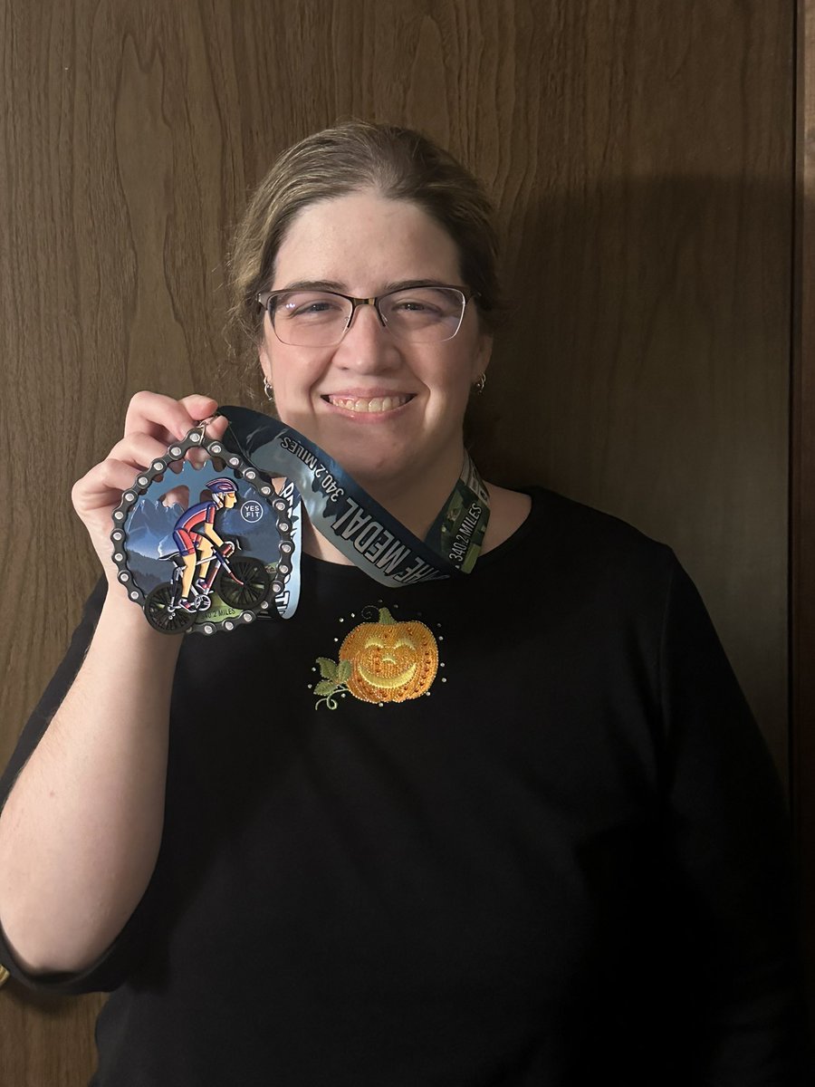 SportyForlife's tweet photo. The βPedal to the Medalβ race is finished! Biked 340.2 miles! π΄π»ββοΈ @Yesfit1 #yesfitchallenges #yesfit https://t.co/iKs5WcBdjX