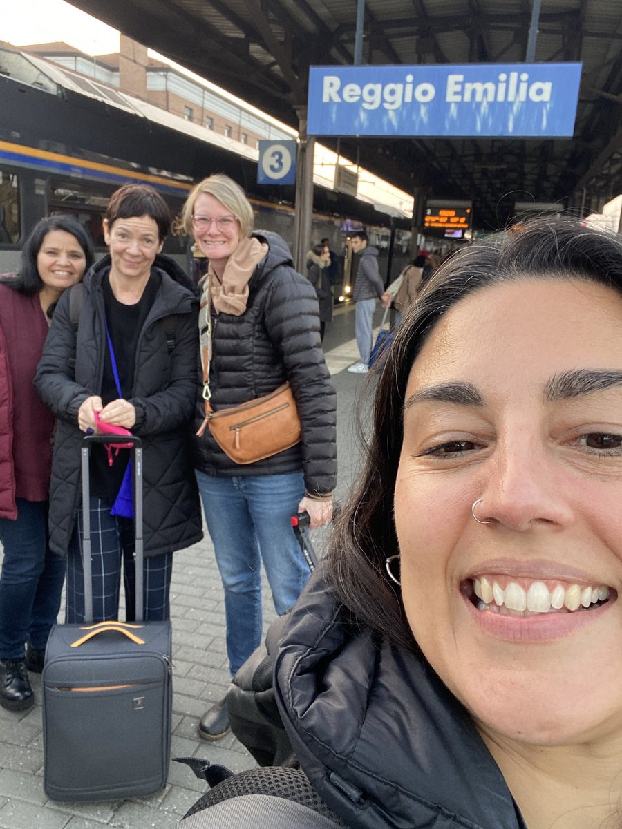 So grateful to be part of the current Reggio Emilia International Study Group