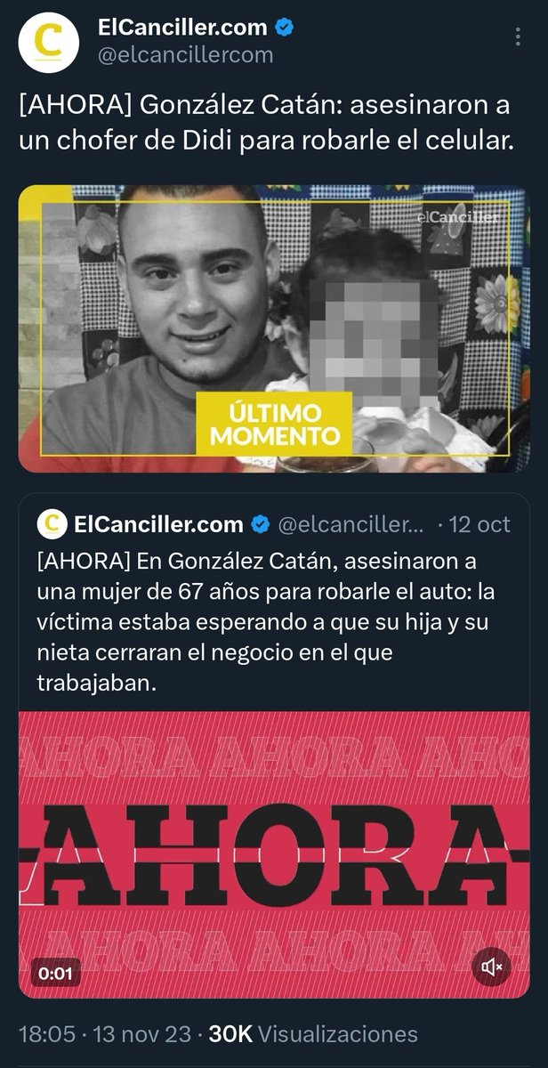 Hoy le metieron un tiro en la cabeza a un nene de 8 años con síndrome de down y a un conductor de Didi, padre de dos nenes, para afanarle el celular.
Y después te vienen con el "FBI" argentino los que gobiernan desde hace 20 años

Que #LosMuertosDelKirchnerismo sea tendencia YA