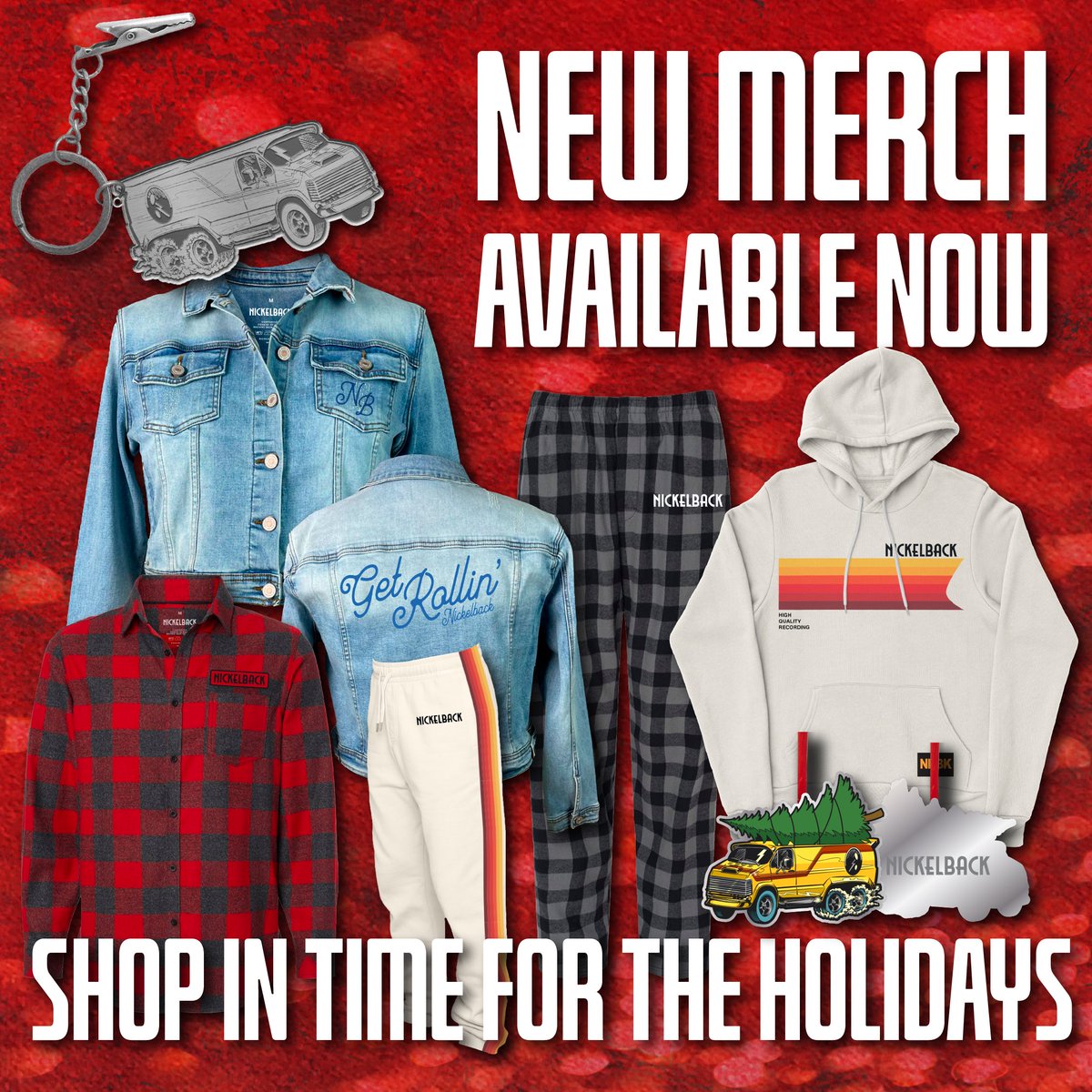 Nickelback's tweet image. We’ve got some new winter items for all of your loved ones this holiday season ❄️🧤

nickelback.com/collections/ho…
