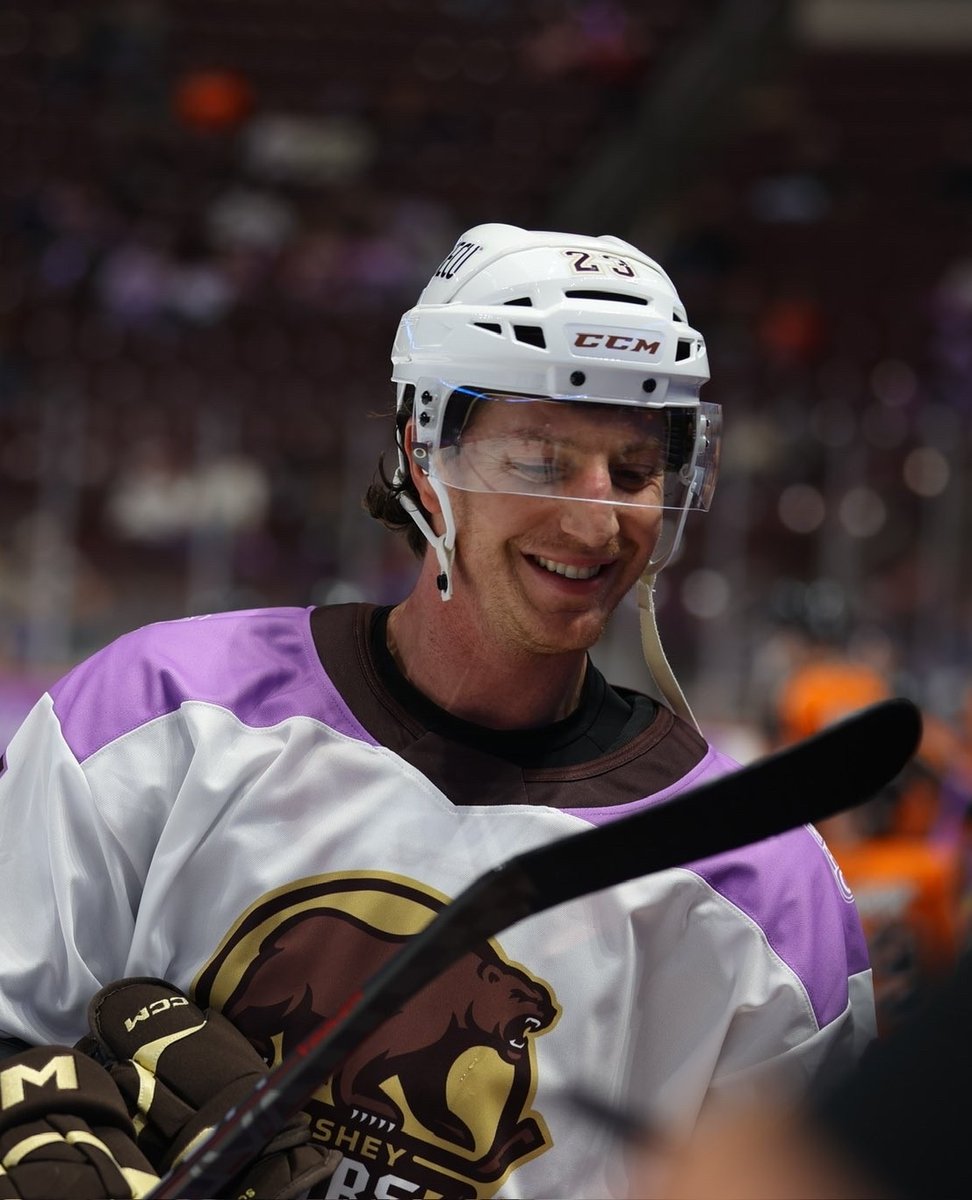 #HockeyFightsCancer x <a href="/TheHersheyBears/">Hershey Bears</a> 💜