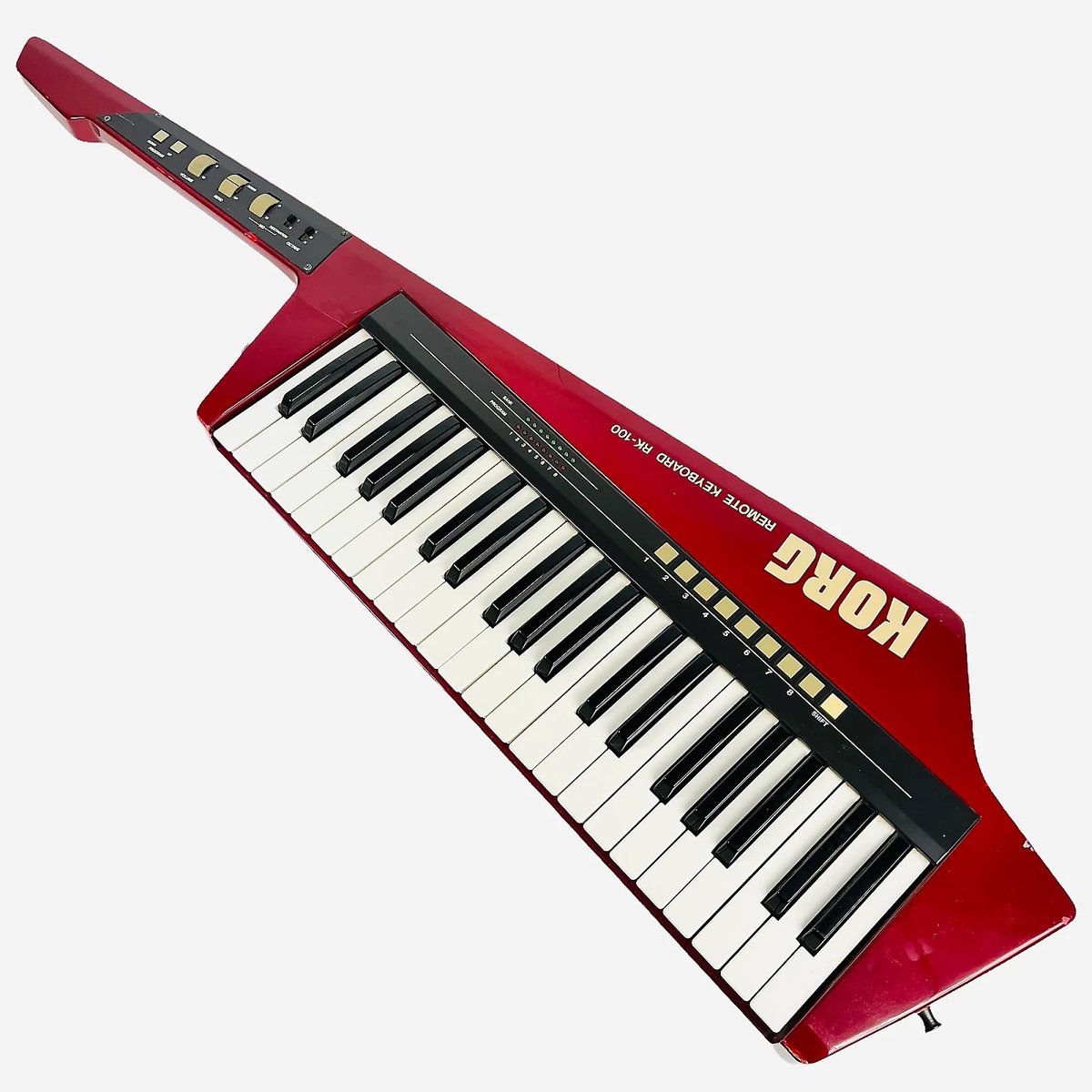 dailyobject_'s tweet photo. DAILY OBJECT 371:

KEYTAR https://t.co/vq8aUtJD6a