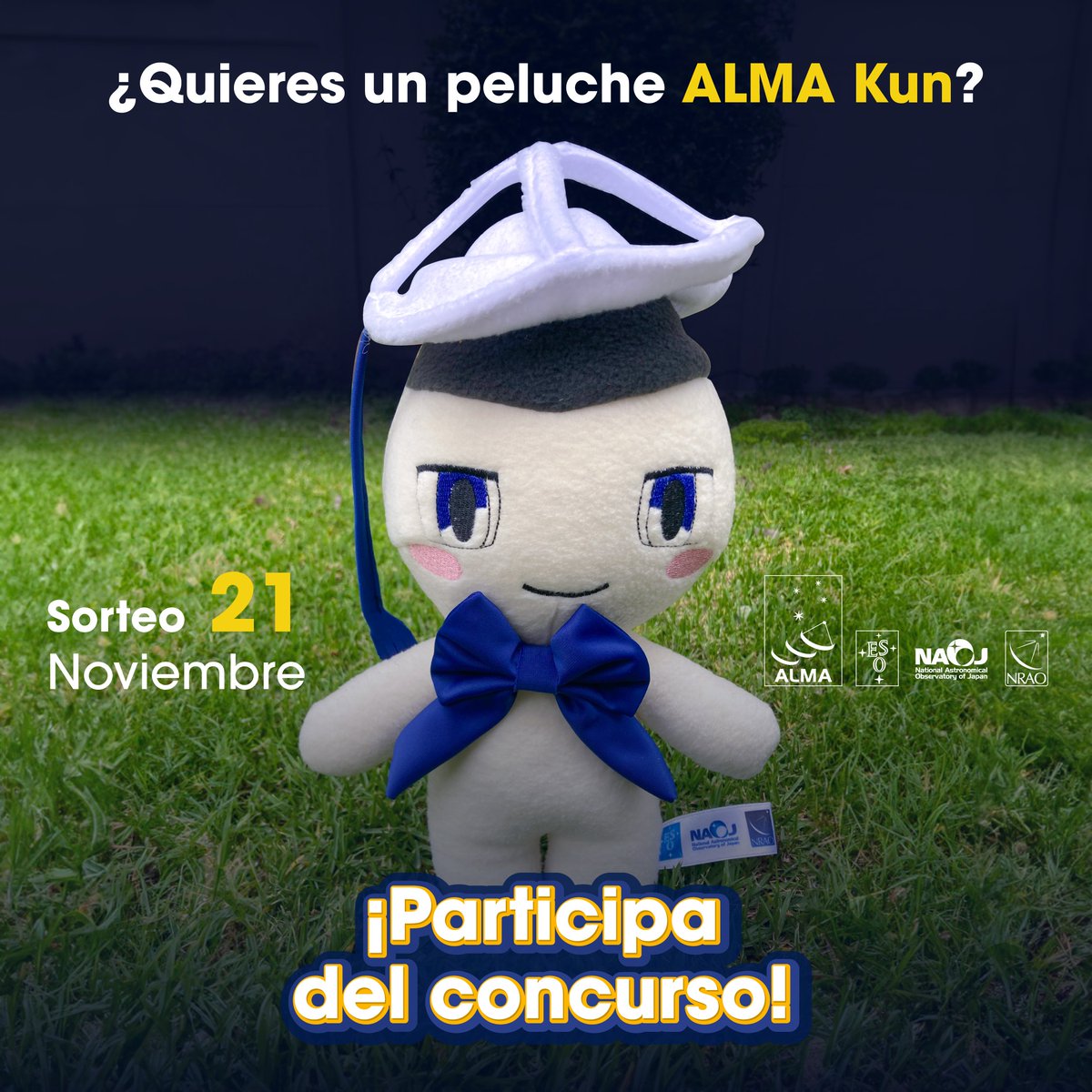 ¿Quieres ganar un ALMA kun edición limitada #ALMA10 años?

Para entrar:
✅Síguenos
🔄Haz RT a esta publicación
❤️like
🗨️Comenta aquí con #QuierounALMAkun 

🎁Sorteo 21/11/2023
📡1 ganador al azar