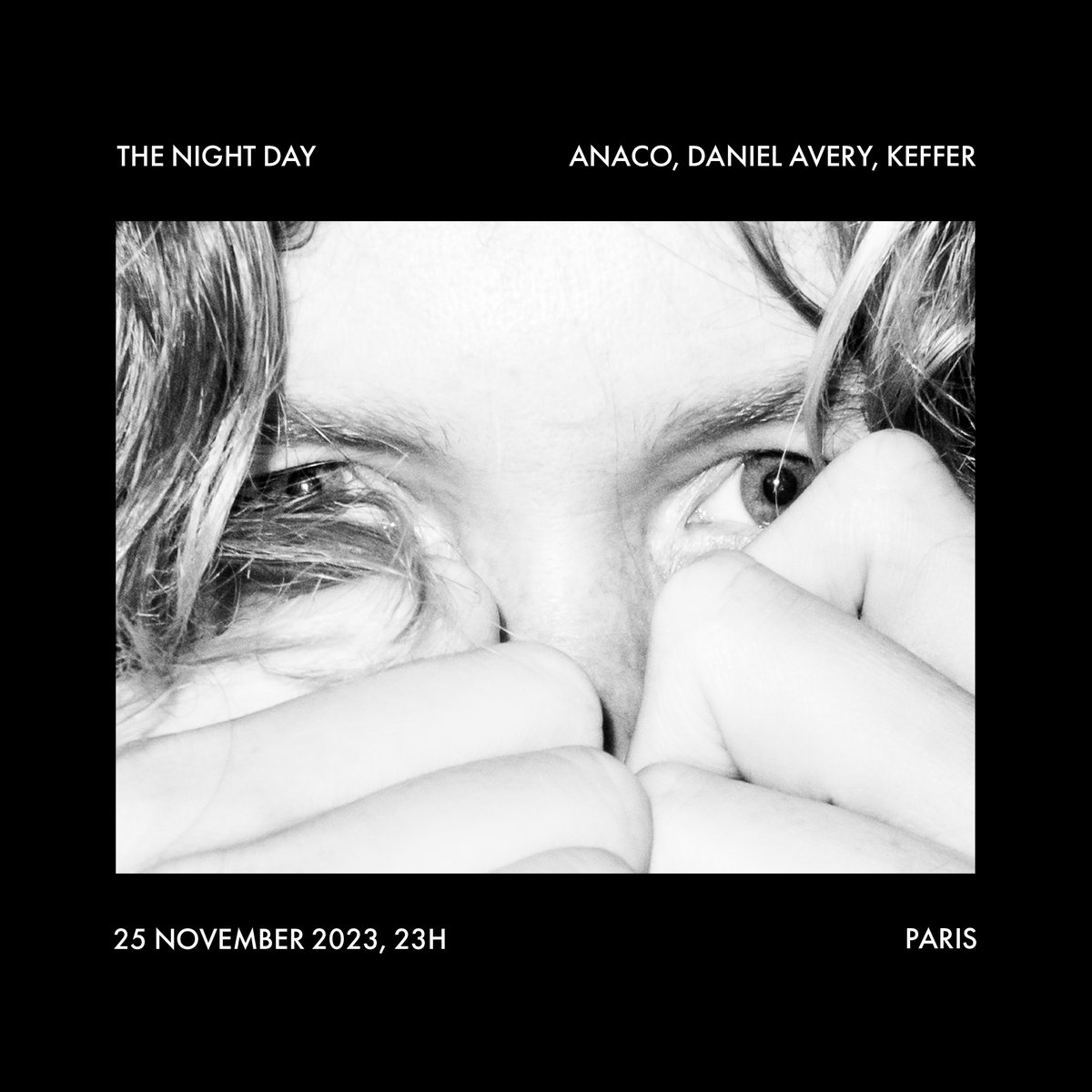 A (sold out) night about the other side with Daniel Avery &amp; Anaco. 25 november, secret place, Paris. Waiting lists are now available on thenightday.com
