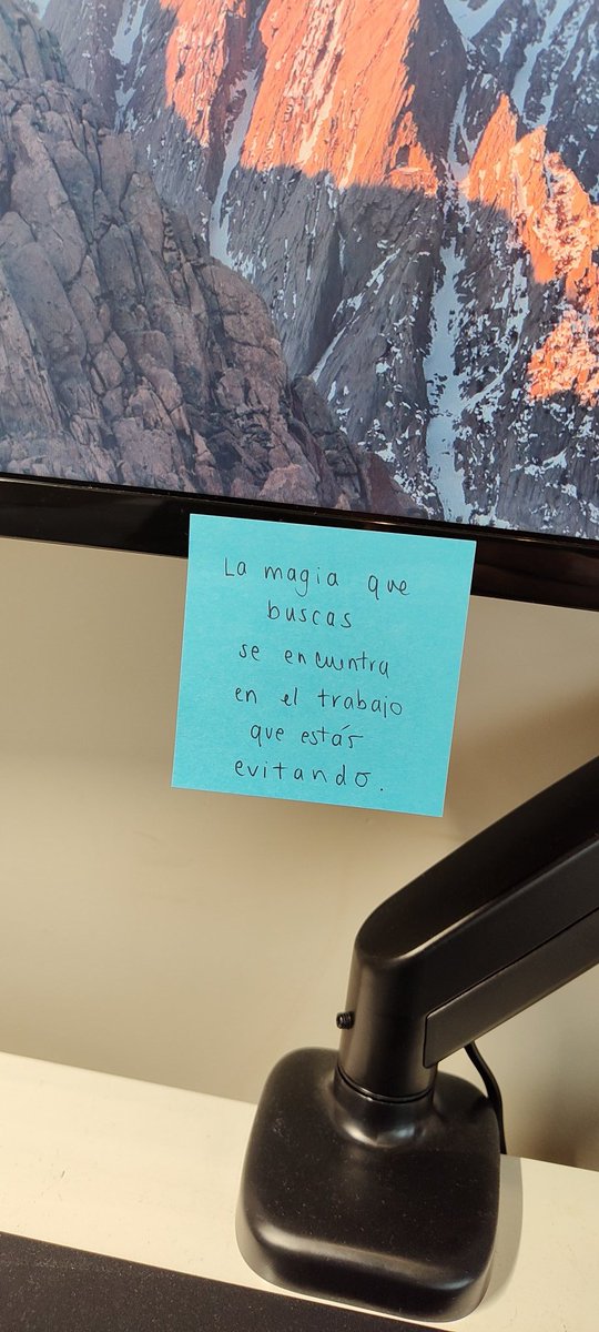 Un pequeño pero poderoso recordatorio: