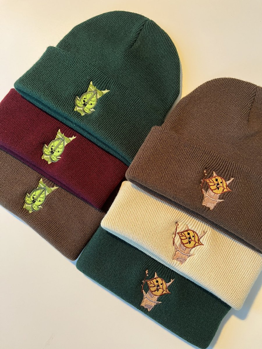 nooksneedlesco's tweet photo. KOROK BEANIE GIVEAWAY 🌱

Giving away one Korok beanie!

To enter:
🍃 follow me &amp; @splashjaguar 
🌱like &amp; RT this post
🤎reply with which is your fav! 
💚tag a friend for an extra entry 

Open internationally! 🌎

Closes November 15th ✨ https://t.co/y7a0exZiRJ