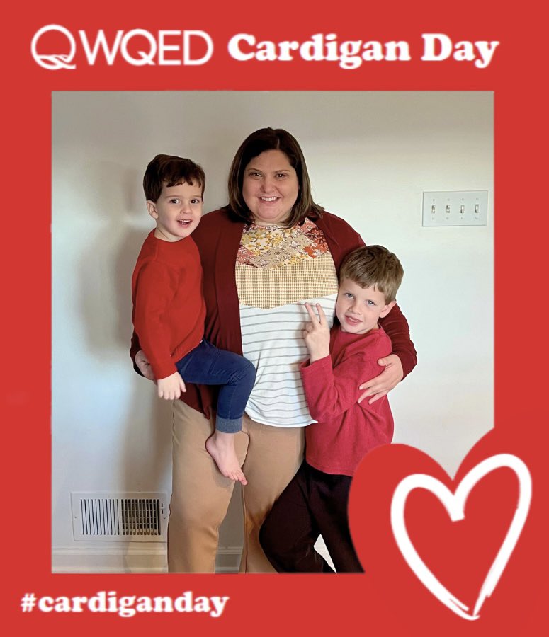 kswboyles's tweet photo. It’s sweater weather — #CardiganDay https://t.co/a9lPA6uVG8