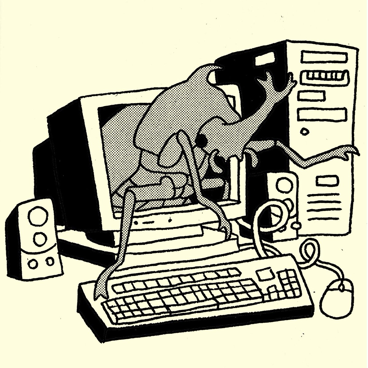 beetlemoses's tweet image. I’m live baby