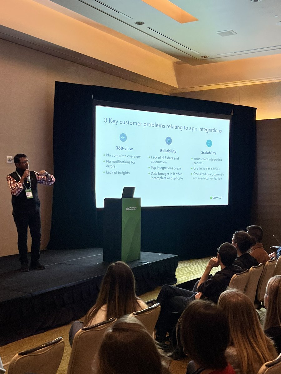 IntuitDev's tweet image. Great #QBConnect session from Anna Kipley, Vinayak Thakkar, and Anthony Chan on what we’re doing to help our clients and accountants unleash the power of the QuickBooks connected ecosystem.