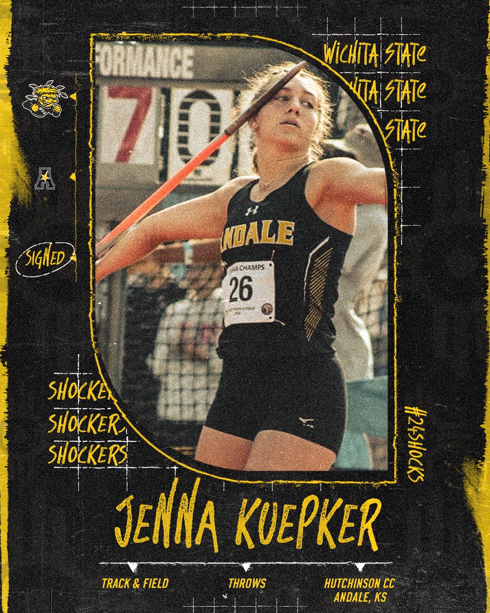 GoShockersTFXC's tweet photo. 𝐈𝐧𝐤𝐞𝐝 ✍️

Join us in welcoming Jenna Kuepker to the Shocker family! 🌾 https://t.co/MdC6MPnx24