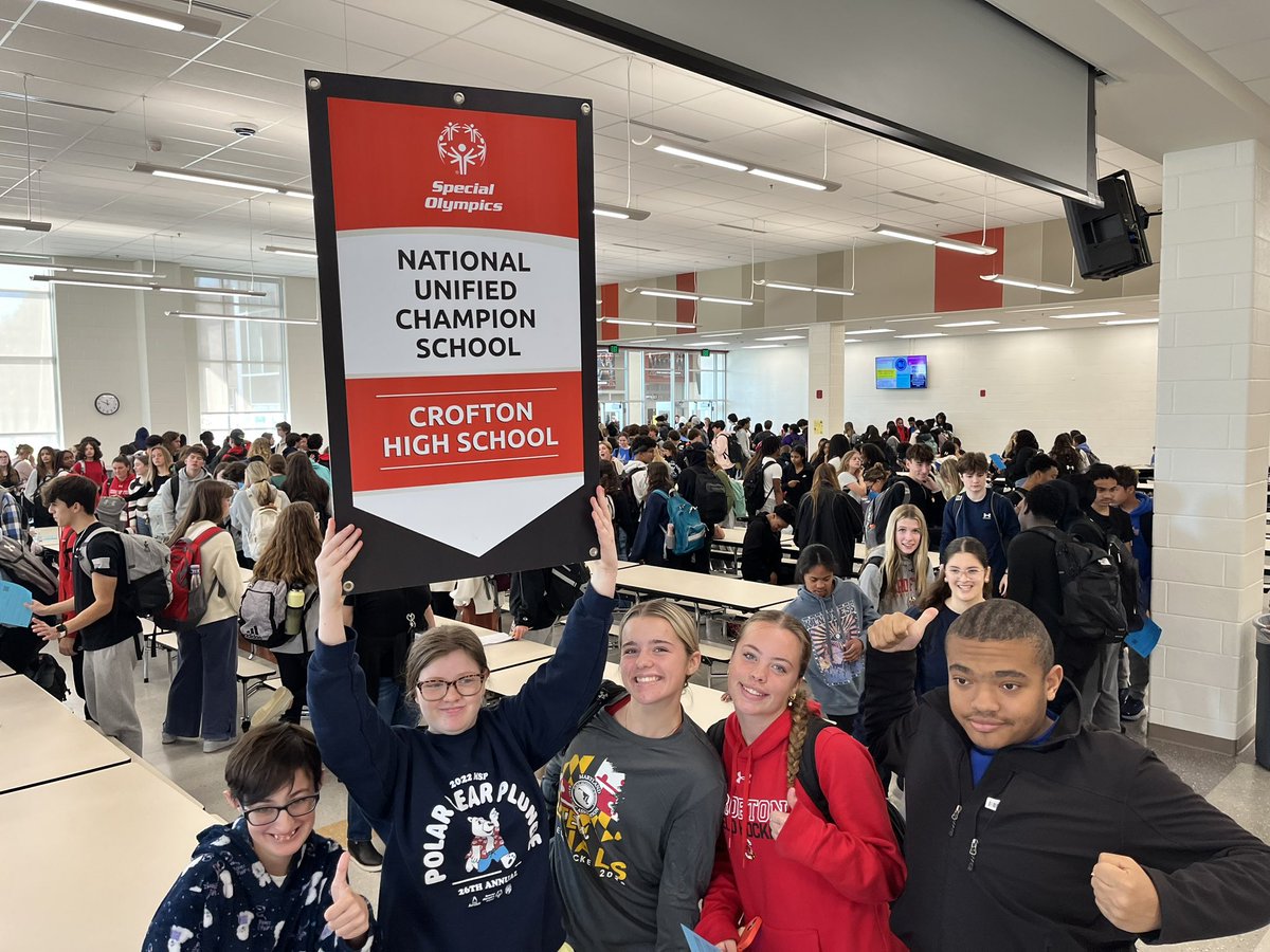 Crofton HS Unified Sports tweet media