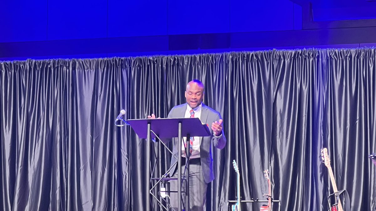 _JayAdkins's tweet photo. Privileged to hear another friend preach at the LBC Pastor’s Conference today. I’m so inspired by @ryanricesr. His heart for the gospel and his Christ-centered leadership in his church and in our cooperative work is a model and example we should seek to emulate. https://t.co/I3OVw0NzLL