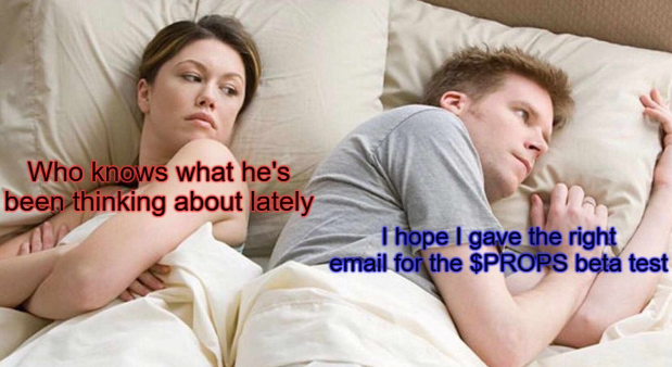#MEME time!
Based on a true story..😂🖖
<a href="/PropbaseApp/">Propbase</a> $PROPS