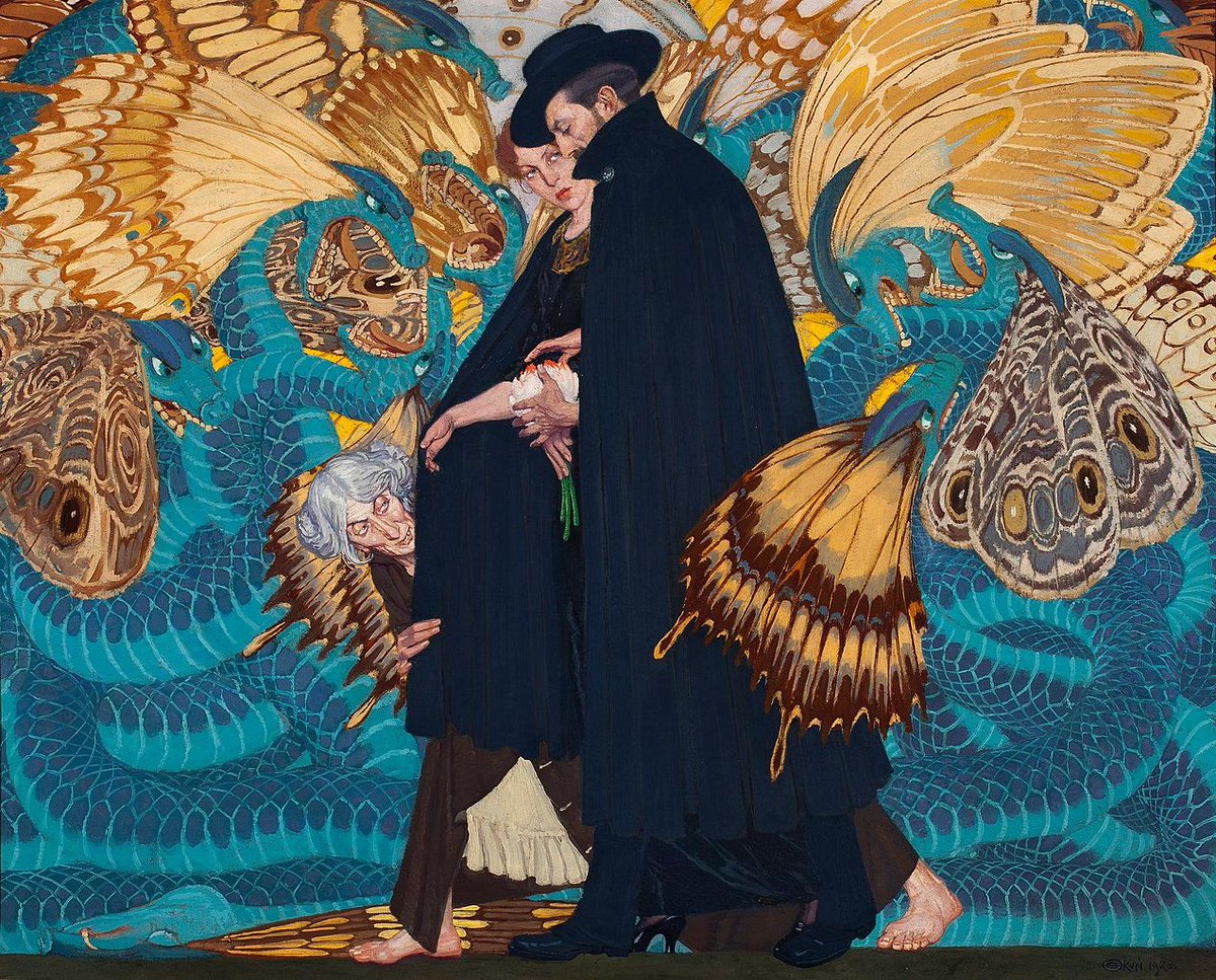 The War and Us, by Polish painter Edward Okuń (1917-23). National Museum in Warsaw.