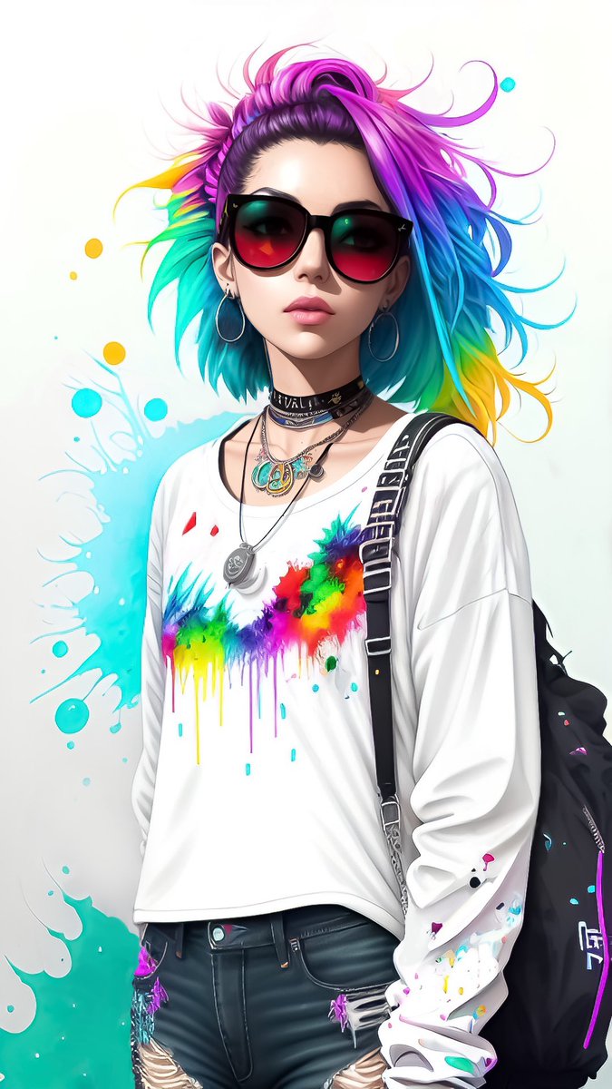 NicholasKatz1's tweet photo. Portrait of Mariela Bardo on Her Way to Class 
.
.
#digitalart #aiart #generativeart #digitalartist #graphicdesign #artwork #artoftheday #contemporaryart #digitalpainting #conceptart #aipainting #portraitart #femaleart #characterart https://t.co/hWsP2DIetd