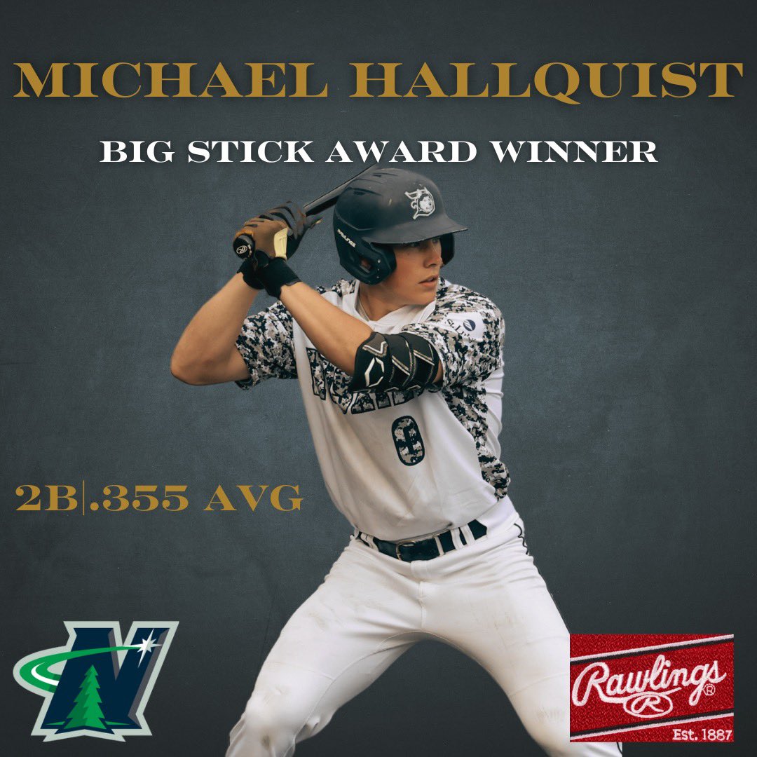 DuluthHuskies's tweet photo. He keeps racking up the awards! 
Michael Hallquist has been named a Rawlings Big Stick Award winner for the 2023 season 💪
@BallStateBB !
#EmbraceTheHowl https://t.co/eDqmBmuRgy