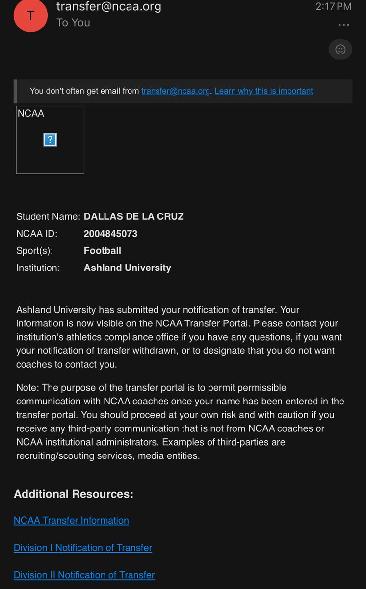 I have officially entered the transfer portal with 4 years of eligibility left. My Hudl tape hudl.com/v/2JiyBs