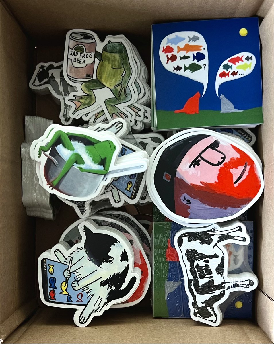 Who wants stickers? 