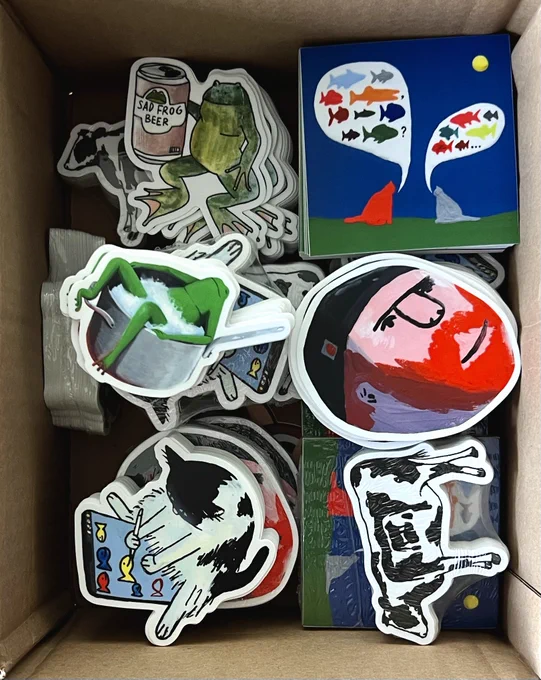 Who wants stickers? 