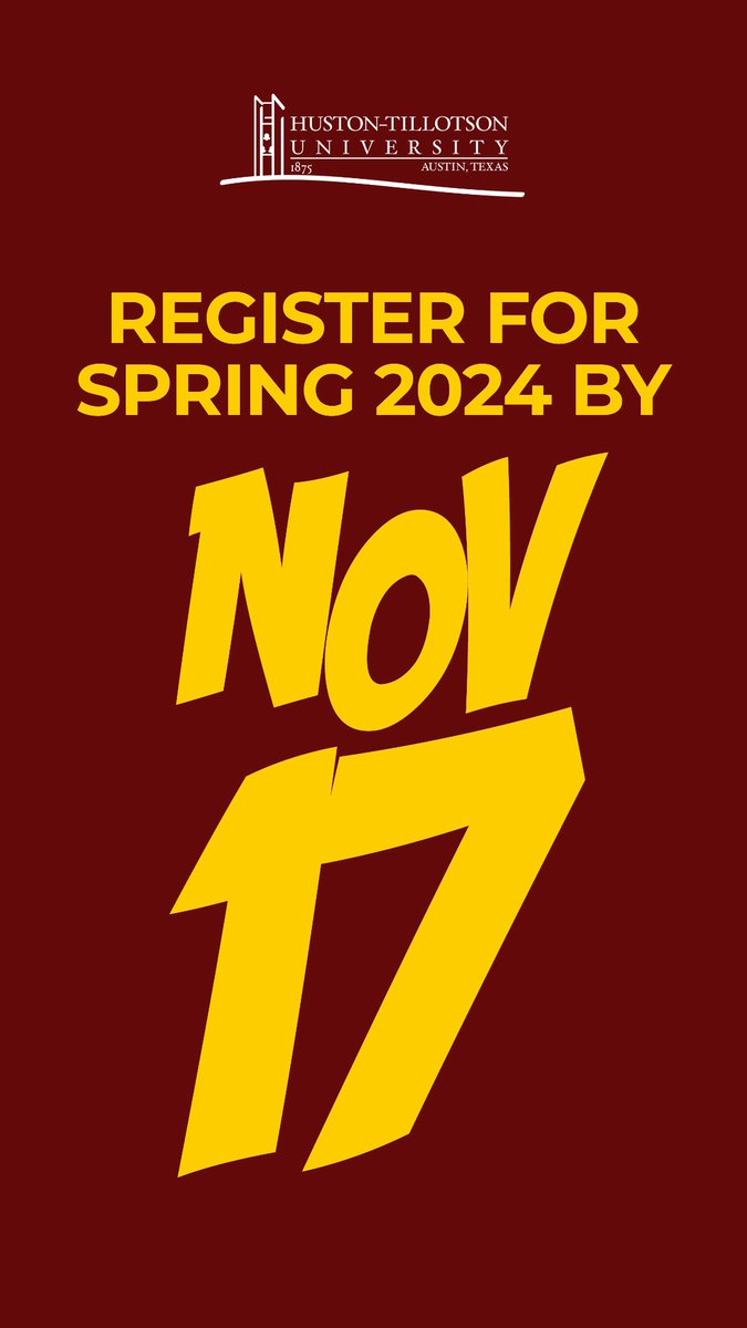 Huston-Tillotson tweet media