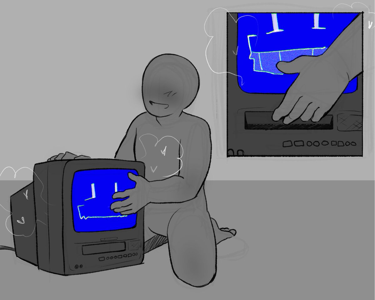 ditsy_bellz's tweet photo. anon request | 
Lil static fuzz on the screen :) https://t.co/0dxLn5ziEK