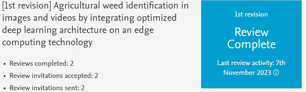 nitindominic5's tweet photo. Great news! Another paper from my doctoral work got accepted. I have been working on this project since Oct. 2022, and finally it has come to fruition! 👨‍💻 I will be sharing the link soon and make everything open-source on GitHub. #PhD #research #agriculture #COMPAG #Management 😍 https://t.co/PDZKrd2q8g