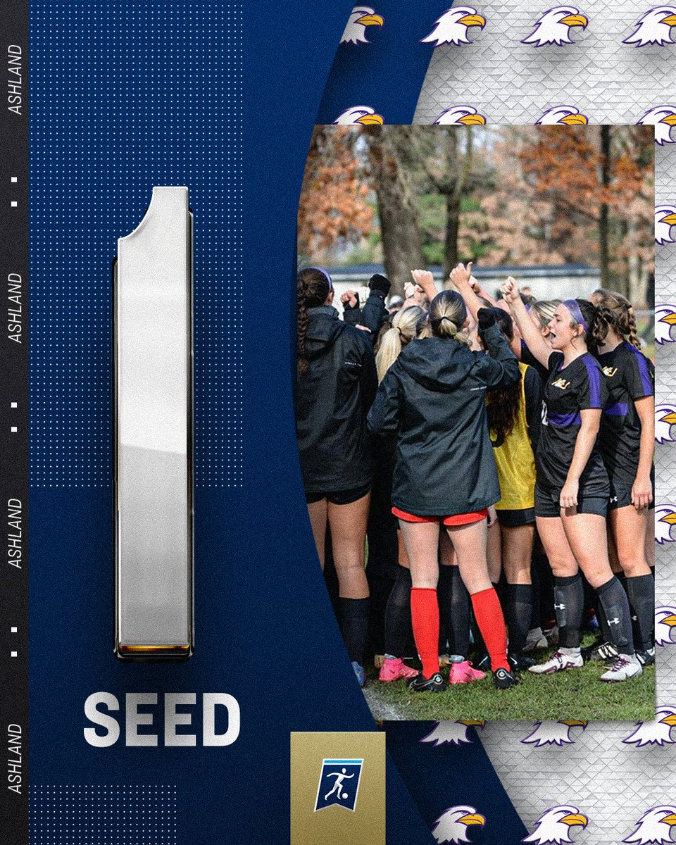 Representing the Midwest region as the No. 1 seed, <a href="/AUEaglesSoccer/">AU Women's Soccer</a>!

#D2WSOC | #MakeItYours
