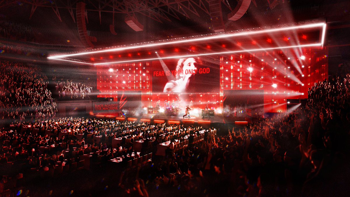 DesignAdaptive's tweet image. Another great year backing up Tribe for the annual Rock N' Roll Hall of Fame induction ceremonies. Being regularly selected as part of their design team is an honor that will never be taken for granted.