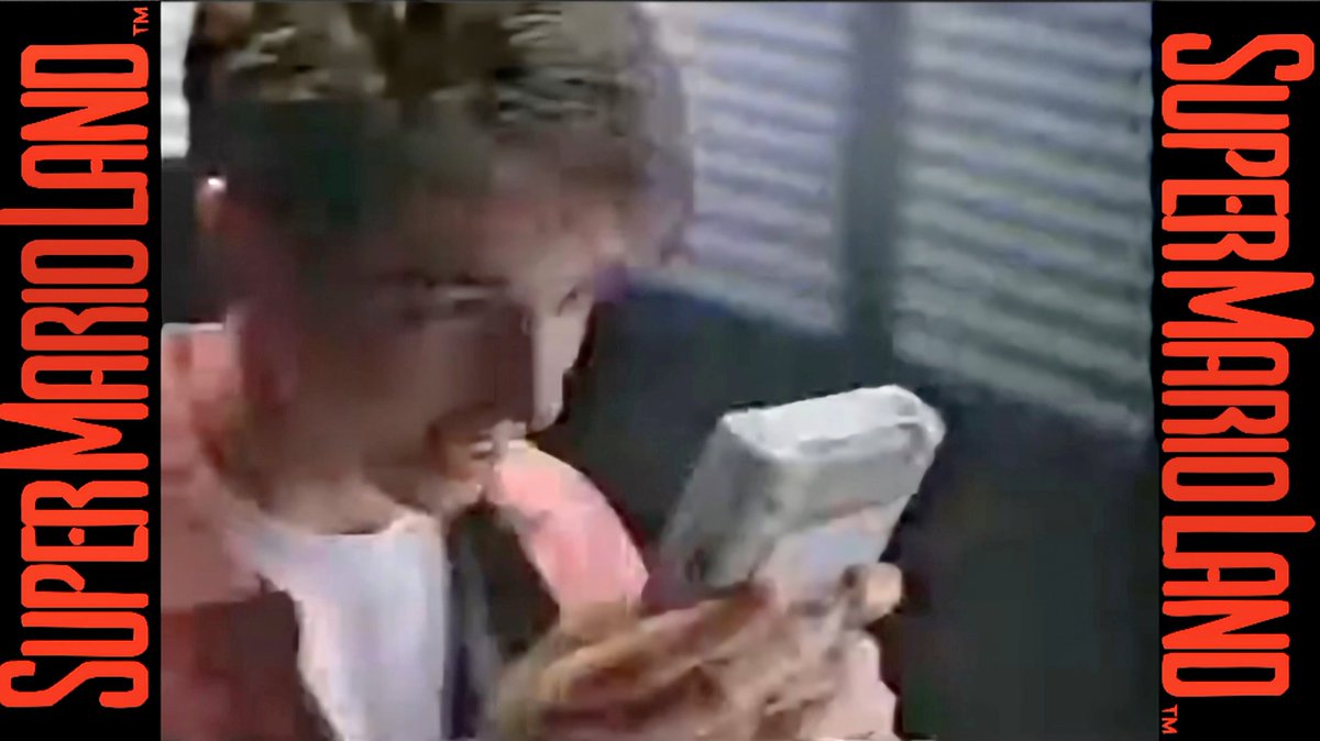justjamie1983's tweet photo. The nostalgic original 1989 UK TV Super Mario Land commercial. This advert made me want one!
https://t.co/Xllvi1nA8X
#supermarioland #GameBoy #oggameboy #retrocommercials #oldcommercials #retrogaming #justjamie1983 https://t.co/GROwsTiQQq