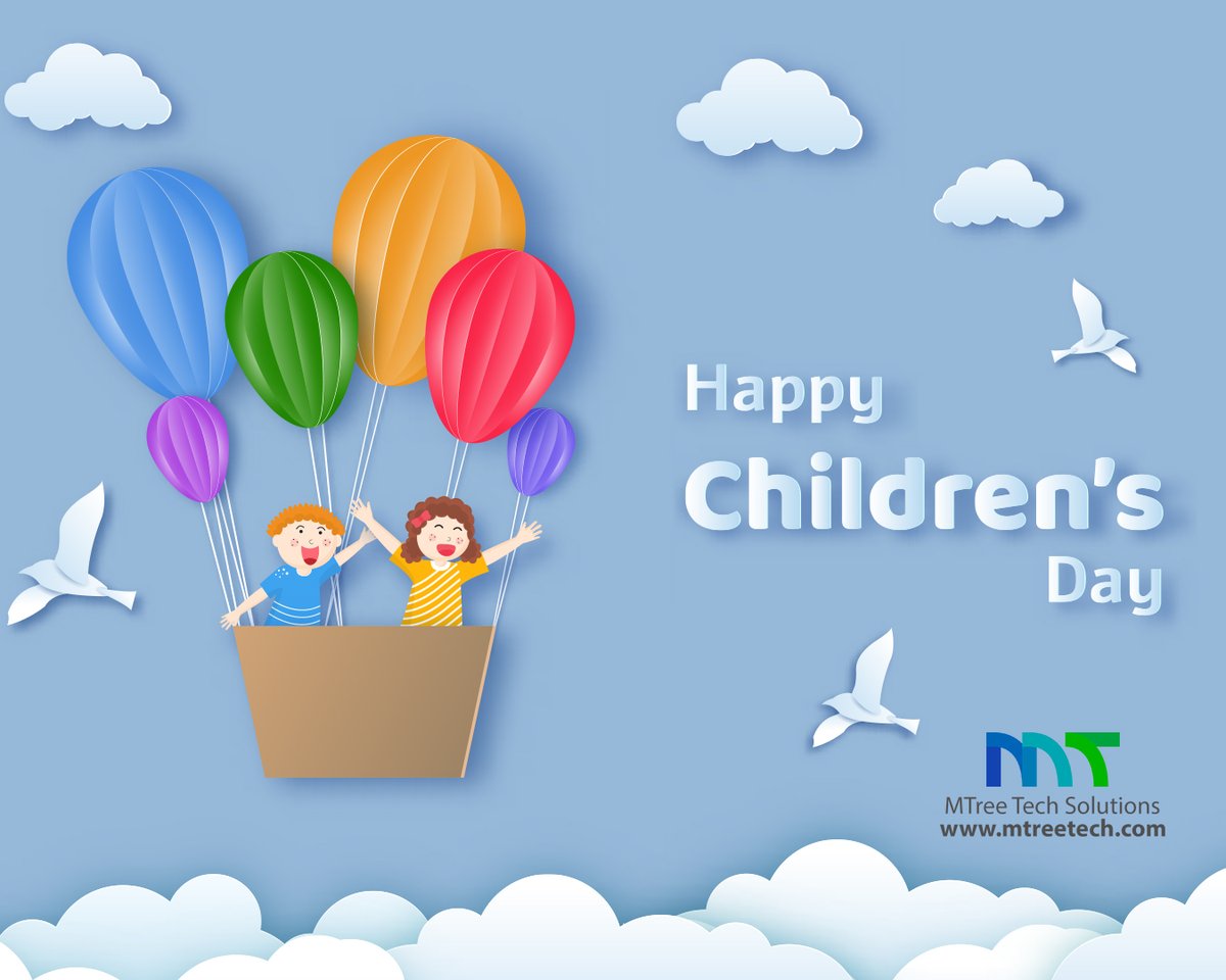 mtree_tech's tweet photo. May your dreams be as limitless as your imagination, and your days filled with laughter and play. Happy Children's Day!

#childrensday #childrensday2023 #childrensdayspecial #mtree #mtreetech #mtreetechsolutions #software #softwarecompany #softwaredeveloper https://t.co/GfMsi6Qz2x