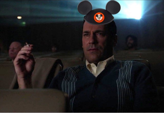 WDWoutloud's tweet image. me sitting down to watch the masterpiece known as PhilharMagic: