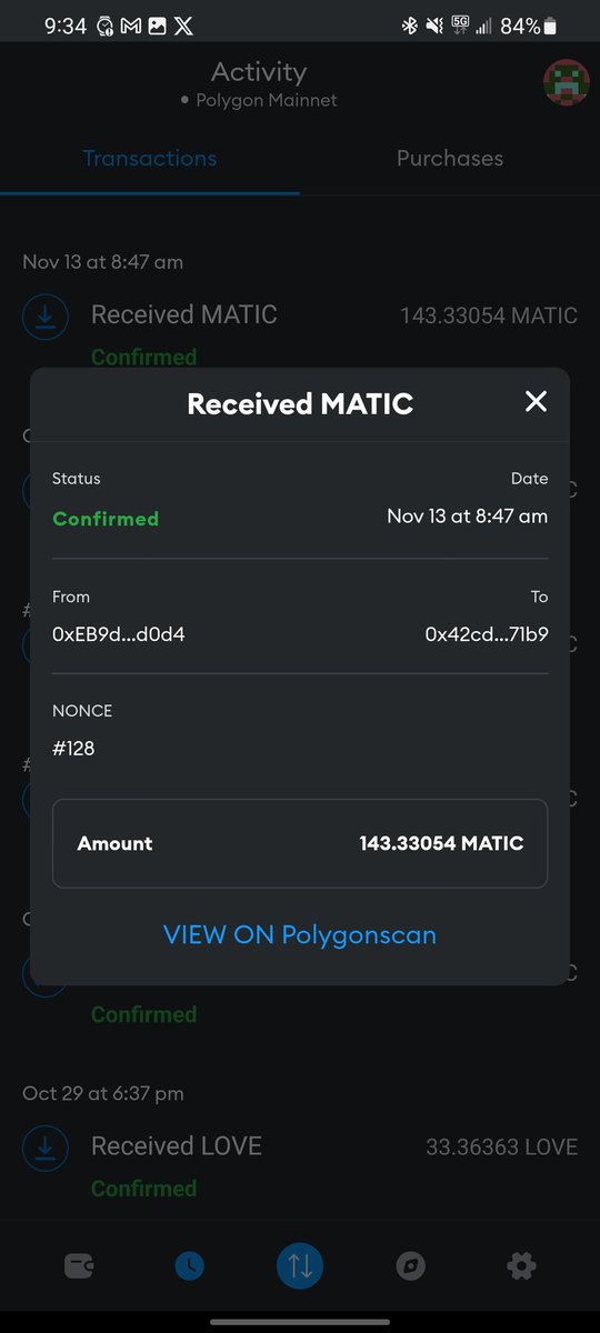 StinPie's tweet photo. @Fly__Studios always has a tendency to go above and beyond.

I won their 100 matic Chad's giveaway and this crazy mfer sends me 143 👀 #flysupporter ftw!!! https://t.co/nRuMc86RYW