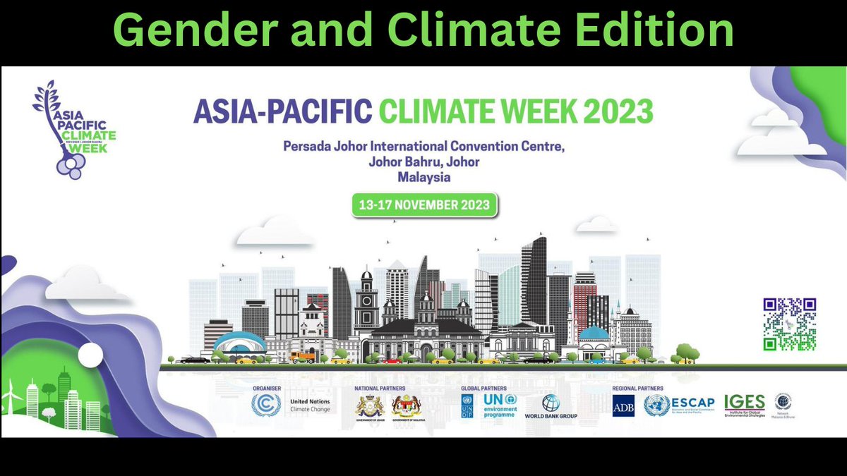 thegenderagency's tweet photo. 🌏#AsiaPacificClimateWeek: Gender and Climate Edition🌳
#GenderEquality & women's leadership must be front and centre as we approach #COP28
➡️https://t.co/NqvhJOIO4J
#APClimateWeek @WEDO_worldwide @WGC_Climate
@ClimateGenderAP @WECAN_INTL @Women_Rio20 @AusAmbGender @UNFCCC https://t.co/T1RdSbqqa2