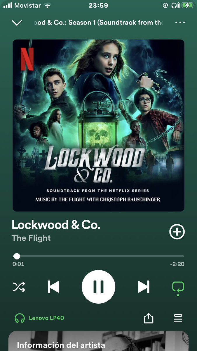 LuceGhafa's tweet photo. Listening to the Lockwood and Co soundtrack while writing a Locklyle fic itโs such a good experience
#SaveLockwoodandCo #LockNationsVersion https://t.co/Rky08JkMuF