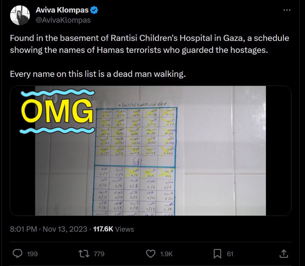 Gaza Notifications tweet media