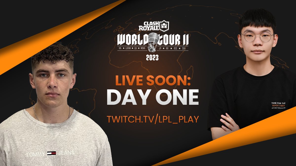 letsplayliveGG's tweet photo. 👑 LPL Clash Royale World Tour II is here! 

Tune in for Day One wherever you are in the world. Intl casters will be broadcasting in various languages - thread below! 👇

⏰ 10AM UTC / 6PM SGT / 9PM AEDT / 11PM NZDT 
📺 https://t.co/fyJMAAkxwU

#LPLCLASH | @EsportsRoyaleEN https://t.co/x6KaQ9KqzD