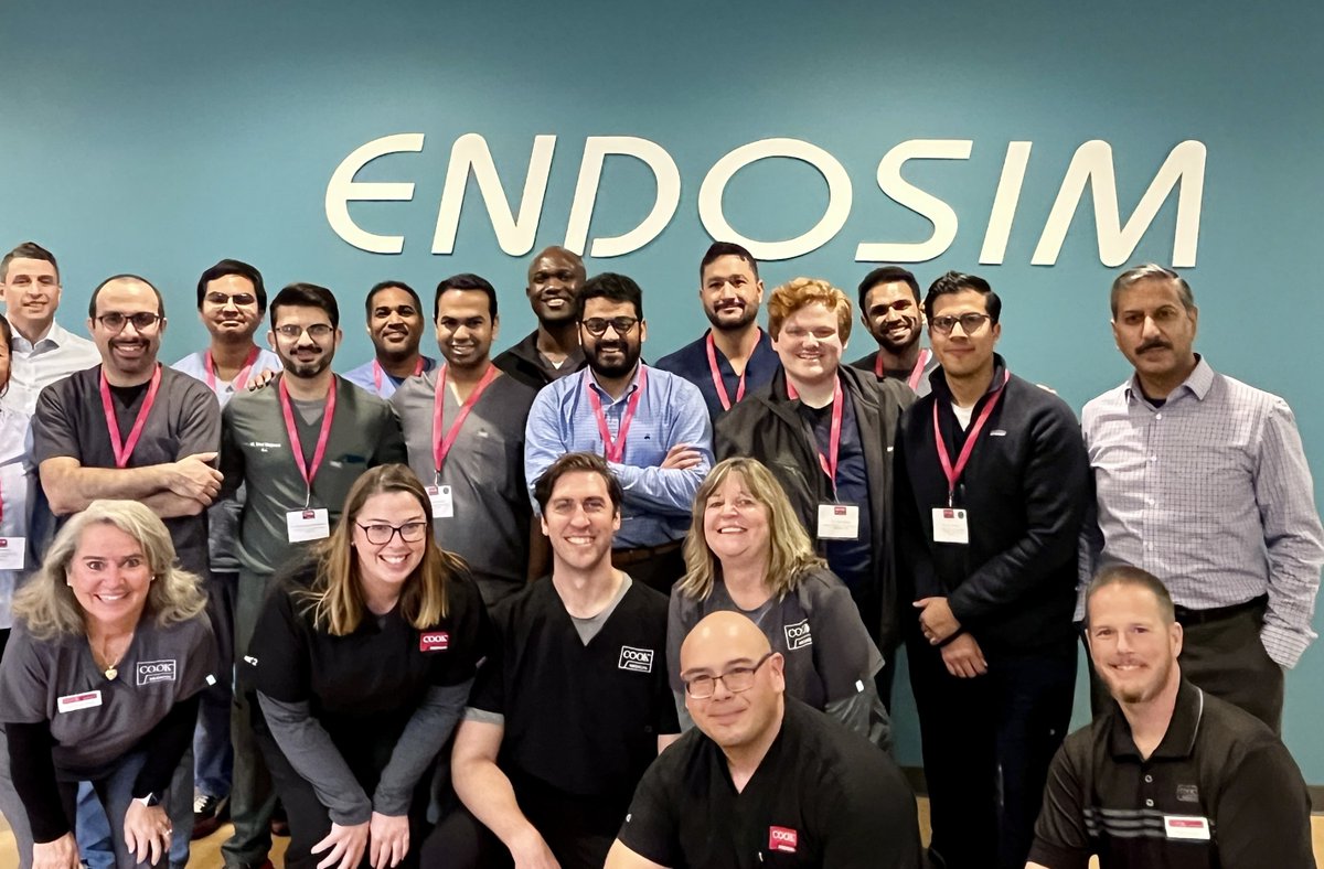 CookMedSurg's tweet photo. Fantastic @CookMedical live ERCP-2 Vista course on Nov 10!  Thank you exceptional faculty for sharing your #ERCP knowledge through engaging didactics and hands-on education.   Thanks to fantastic #EndoSim team at their Bolton MA facility!
#CookMedSurg #GITwitter #CookVista https://t.co/dsGcJbl06T