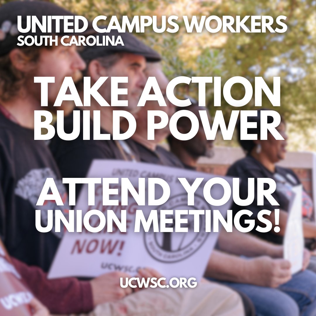 United Campus Workers - SC tweet media