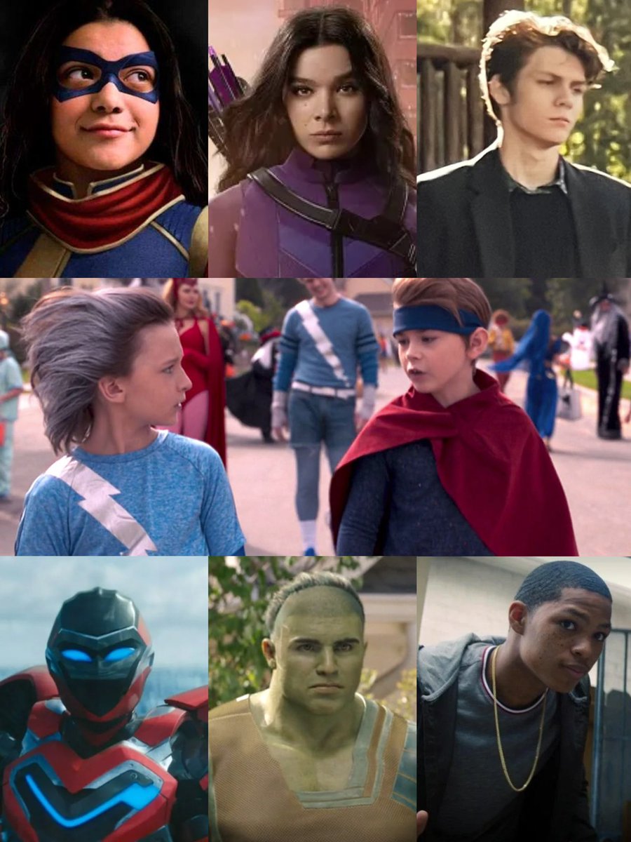 blurayangel's tweet photo. YOUNG AVENGERS GOING CRAZY 

#TheMarvels https://t.co/q0Zg5lZf2N