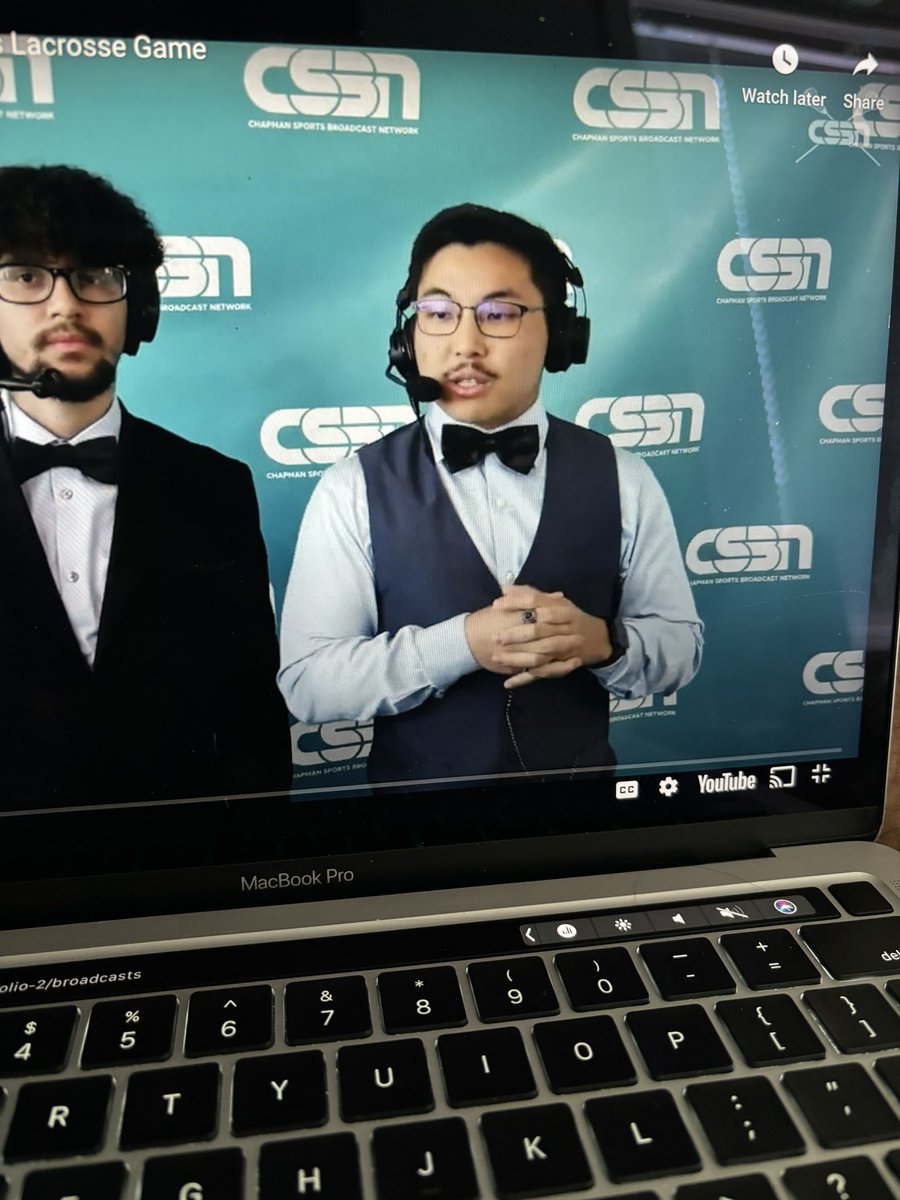 #brjl310  Checking out the broadcast work of Justin Lee, the subject of my next story!