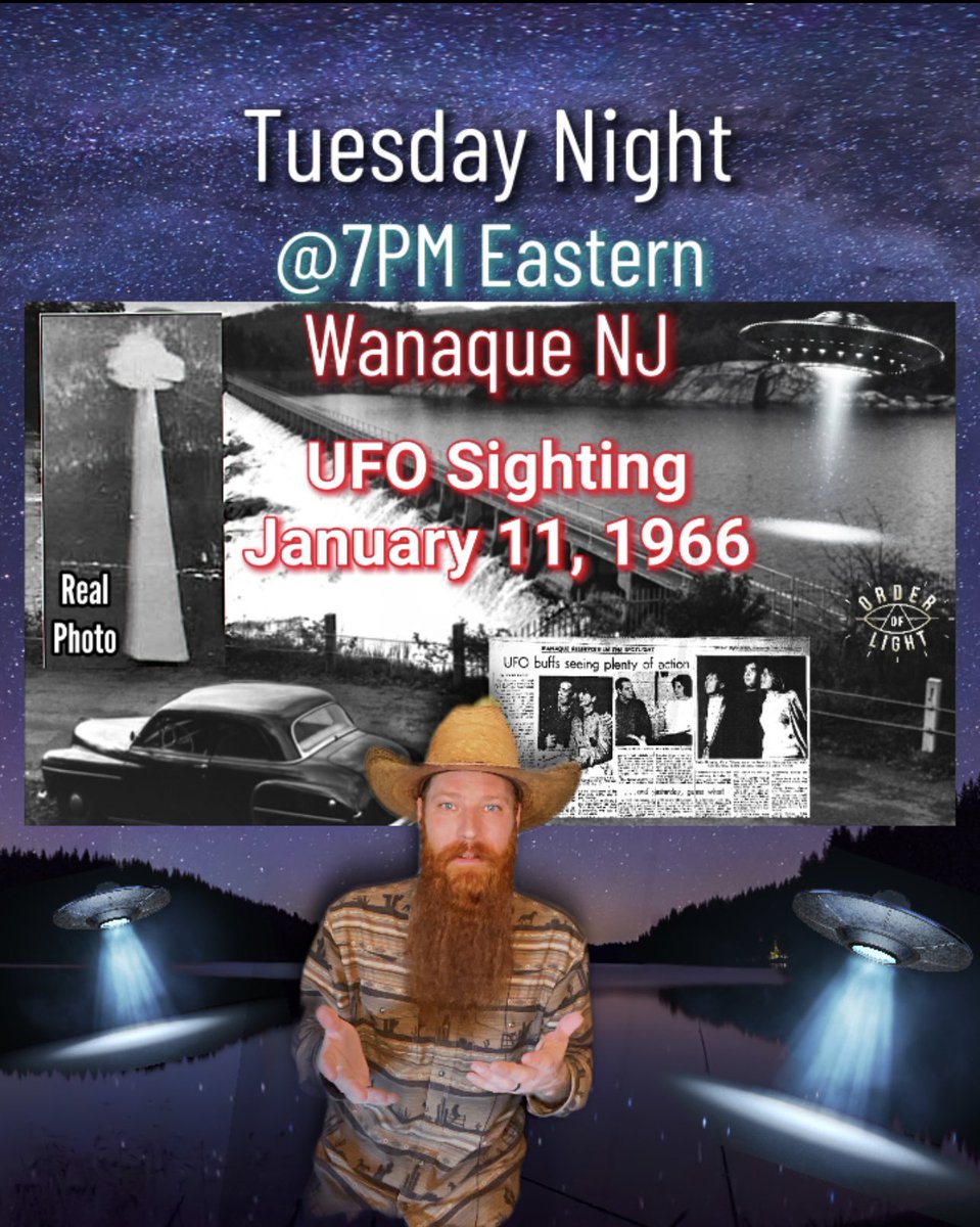 Thank you everyone for your beautiful condolences 🙏 UFOs Over Ice 🛸🧊 youtu.be/fEuqYLTqMt8?si… Come join me at 7PM Eastern Tuesday for my latest video going over the 1966 UFO flap in Wanaque, New Jersey. This incredible story has incredible witnesses & photos to back it up.…