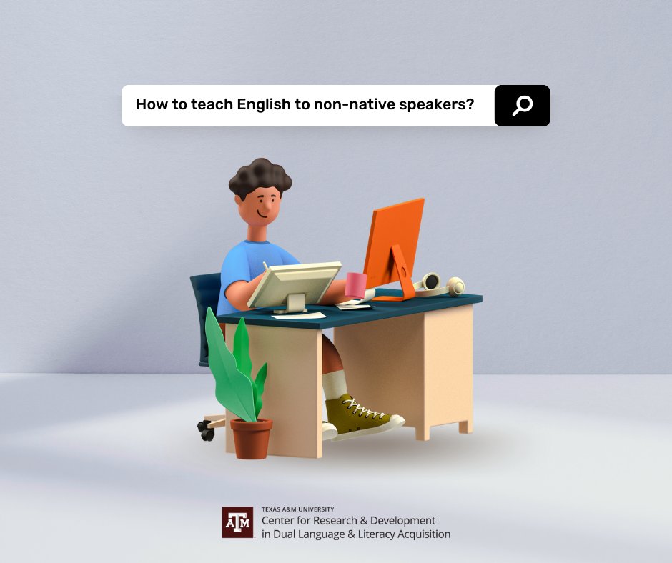 Calling all aspiring educators! Our TESOL certificate program equips you with the tools and knowledge to teach English to non-native speakers. Start your teaching journey today!

Visit crdlla.tamu.edu/tesol to learn more about the TAMU CRDLLA TESOL Certificate!