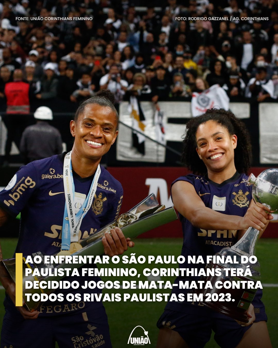 Com clássico paulista, Libertadores Feminina será decidida neste