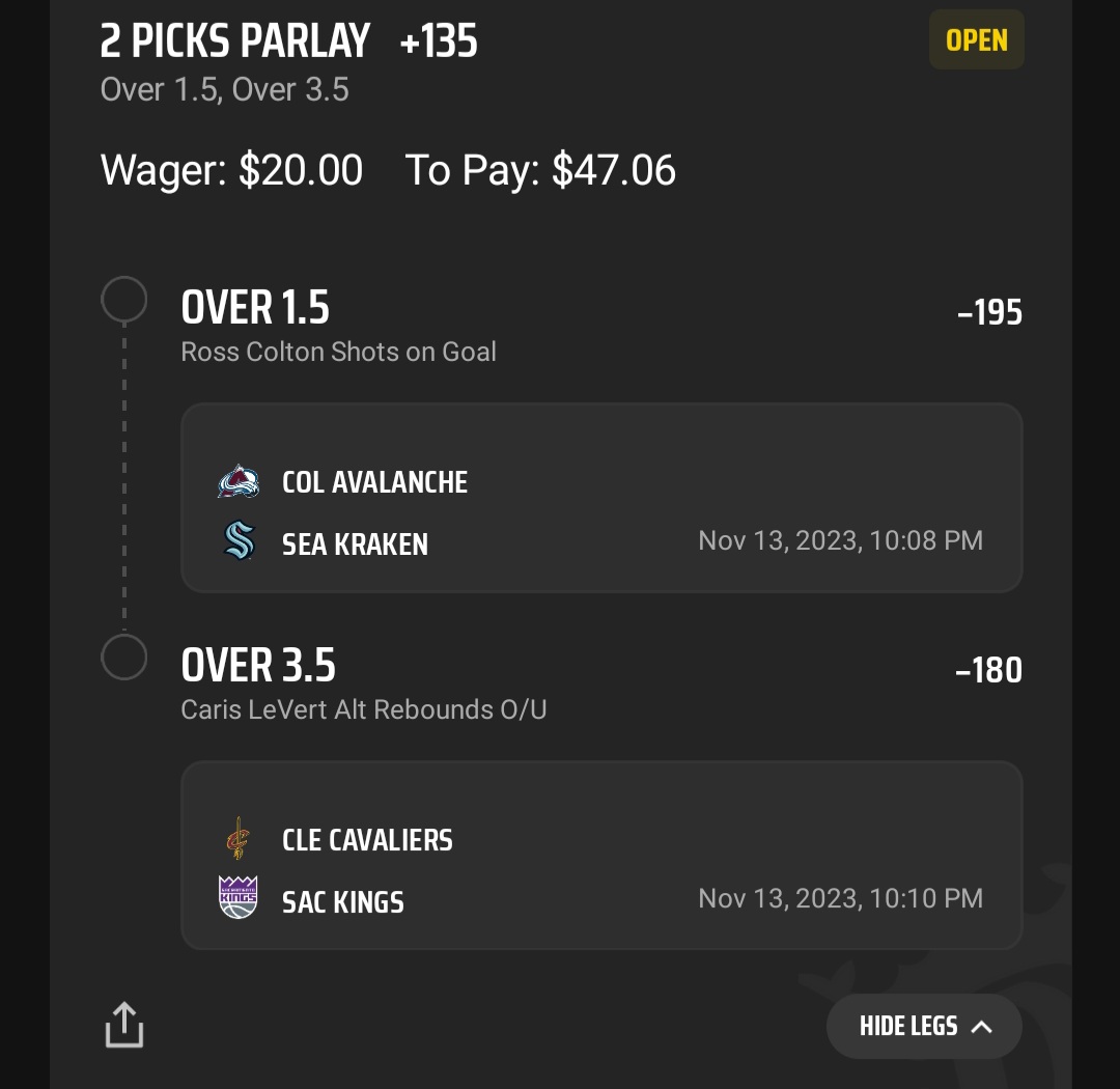 💎DaMilkman$20Challenge💎
Let's get this going again!! Play 1 is set and locked in!!! See ya'll tomorrow for Play 2! LFG!!!!

Whose wit me? I wanna know⬇️
Repost/❤️/comments 

#GamblingTwitter #GamblingX
#SportsGambling  #DraftKings
#sportsbettingpicks  
#DaMilkman$20Challenge