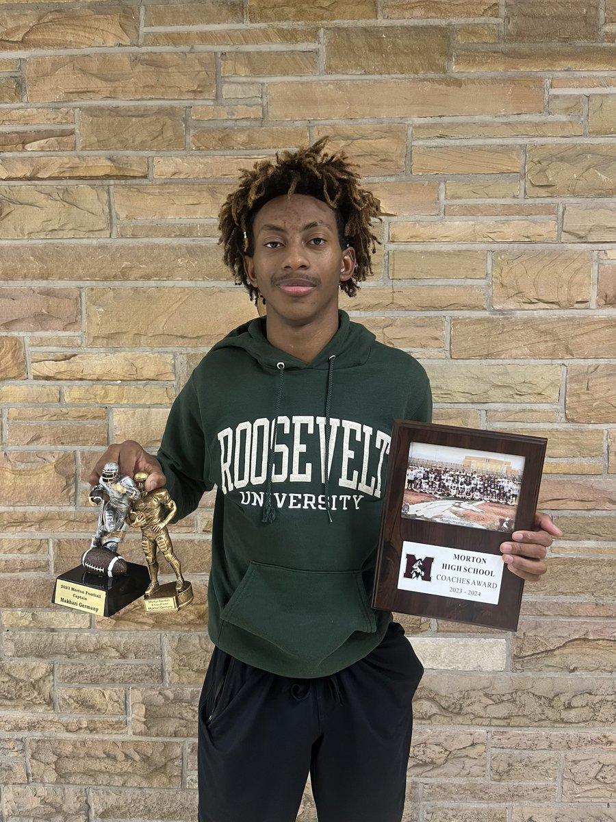 Next up, Makhari Germany. Makhari was one of our 5 captains, along with winning this year’s Coaches Award! His diligence to be a better football player and a leader was showed each and every day! Congrats <a href="/MakhariGermany/">Makhari Germany</a> !