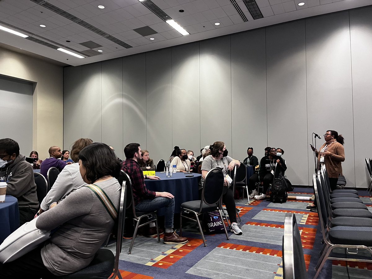 Thank you @Harwell_Lab @TheRealDrDukes & Dr. Melissa Wynn @theNASEM for delivering a great workshop in creating inclusive neuroscience training environments. And thx to the wonderful attendees for the rich discussion! #SfN2023 #SfN23